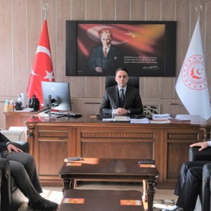 Ziraat Bankası İdarecileri İl Müdürlüğümüzü ziyaret etti. - fotoğraf 1