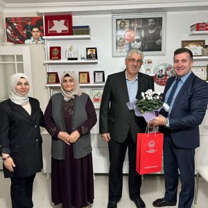 İl Müdürümüz Arif LAÇİN İlimizde İkamet Eden Kıymetli Şehit Ailelerimiz ve Kahraman Gazimize Ziyarette Bulundu - fotoğraf 1