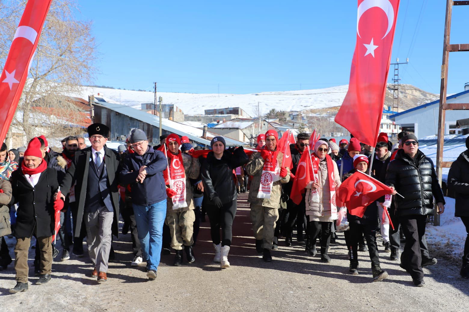 Sarıkamış Şehitlerimizi Rahmet Ve Minnetle Andık - fotoğraf 16