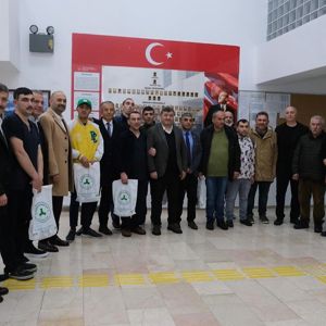 Giresun Belediye başkanımız Aytekin ŞENLİKOĞLU ve Ekrem Faruk CİVELEKOĞLU Giresun Bakım ve Rehabilitasyon merkezine ziyarette bulundu. - fotoğraf 3