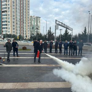 Yangın Söndürme Eğitimi ve Tatbikatı - fotoğraf 9