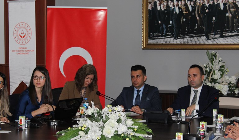 Kadına Yönelik Şiddetle Mücadele Erzurum İl Eylem Planı 2023 yılı 2. Dönem İzleme Toplantısı Yapıldı.