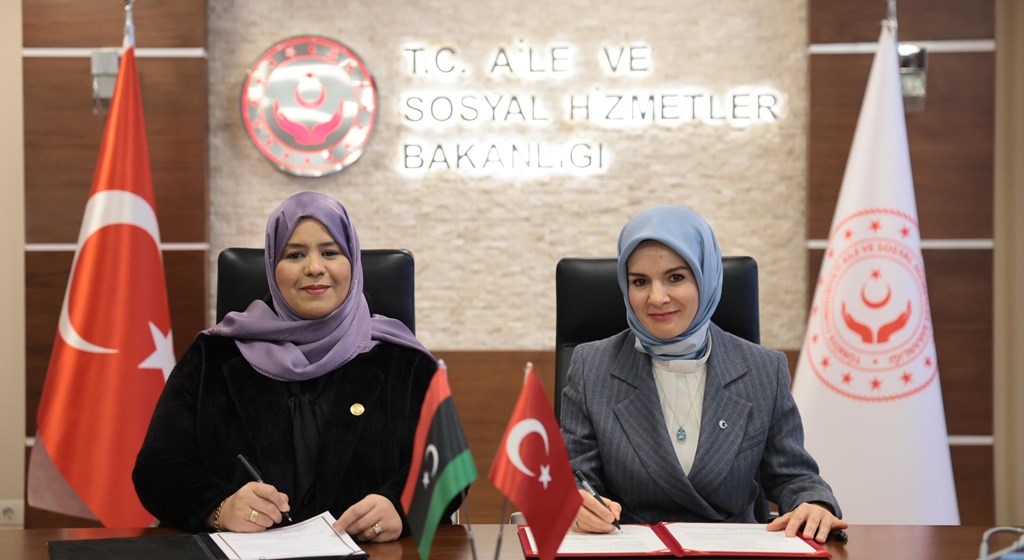 Türkiye ile Libya Arasında Sosyal Politika ve Sosyal Hizmet Alanlarında "İş birliği Mutabakat Zaptı" İmzalandı