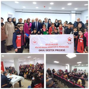 OKUL DESTEK PROGRAMI KAPSAMINDA DESTEK SUNDUĞUMUZ ÇOCUKLARIMIZIN HER ZAMAN YANLARINDAYIZ. - fotoğraf 1
