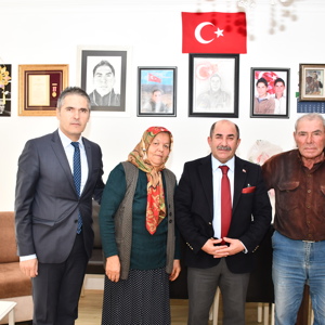 İl Müdürümüz Galip SÖKMEN Kore Gazisini ve Şehit Ailesini Ziyaret Etti - fotoğraf 4