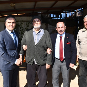 İl Müdürümüz Galip SÖKMEN Kore Gazisini ve Şehit Ailesini Ziyaret Etti - fotoğraf 2