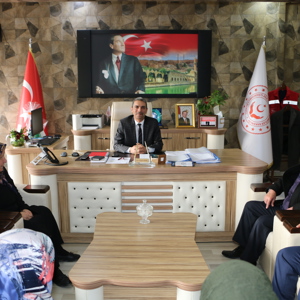 Aziz Şehidimizin Kıymetli Ailesinden Müdürlüğümüze Ziyaret… - fotoğraf 1