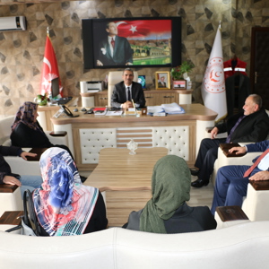 Aziz Şehidimizin Kıymetli Ailesinden Müdürlüğümüze Ziyaret… - fotoğraf 2