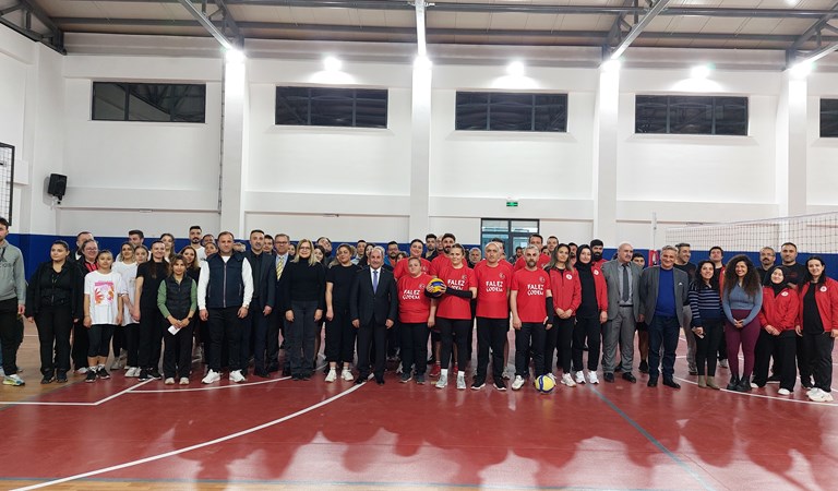 İl Müdürlüğümüzde Sosyal Etkinlikler Kapsamında Yapılacak Voleybol Turnuvası Başladı