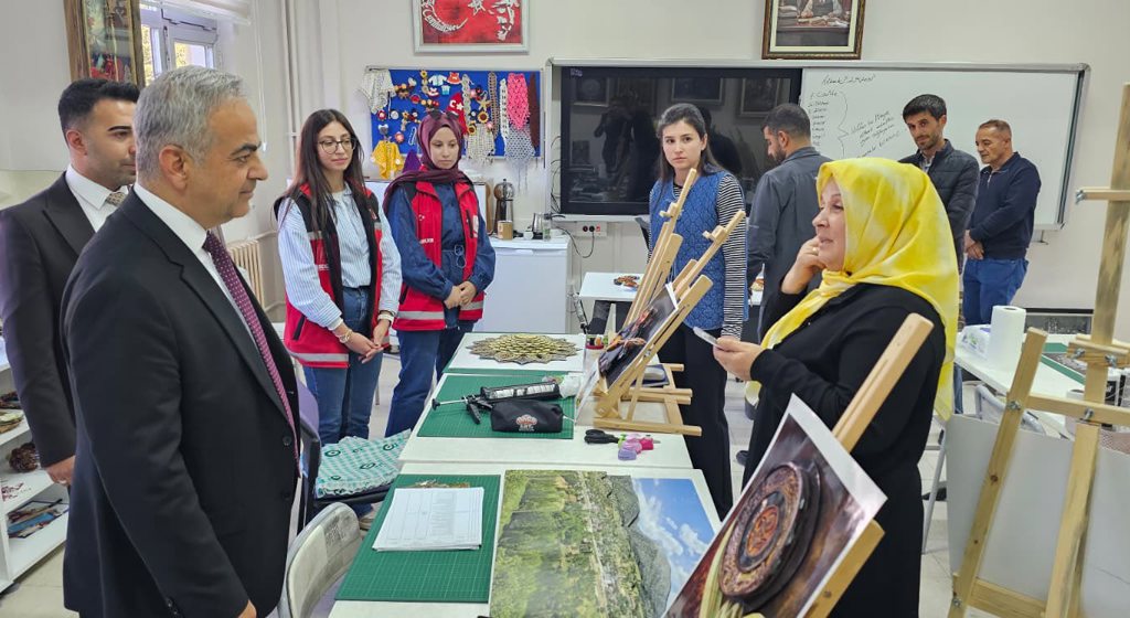 Doğanşehir’de Aile Destek Merkezi’ne Ziyaret