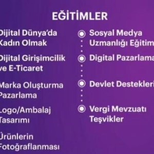 Kadın Dijital Girişimcilik ve e–Ticaret Eğitimi Projesi - fotoğraf 2