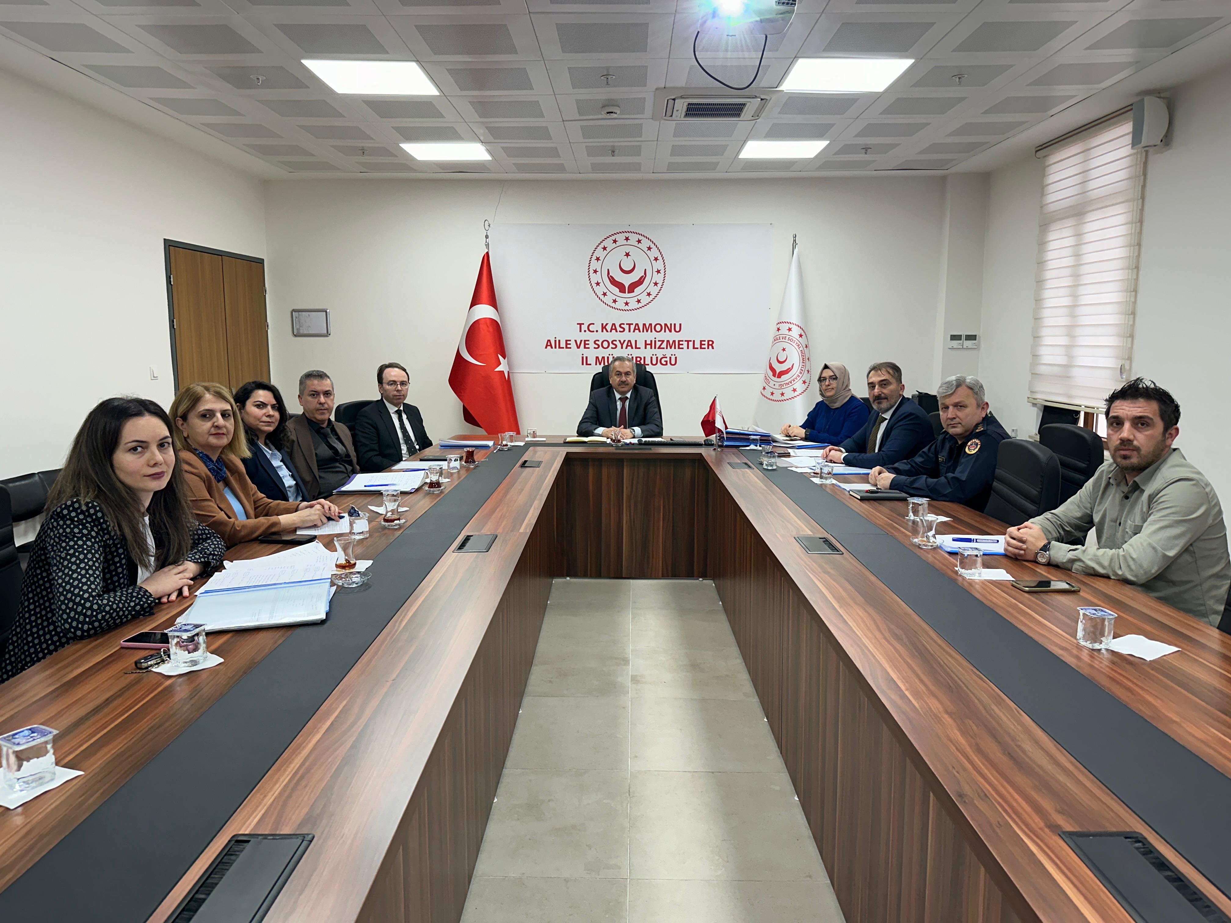 Çocuk Koruma Kanunu Kapsamında İl Koordinasyon Kurulu Toplantısı Yapıldı