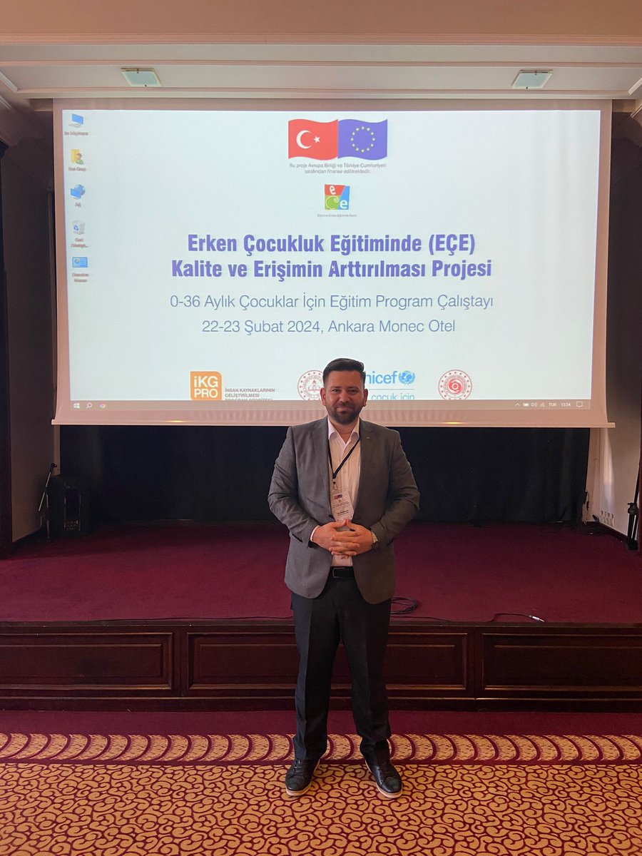 MEB ve Avrupa Birliği ortak finansmanı ile oluşturulan #ErkenÇocuklukEğitimindeKaliteveErişiminArtırılmasıProjesi kapsamında 0-36 Aylık Çocuklarımız İçin Eğitim Program Çalıştayı'na paydaş kurum olarak Çocuk Hizmetleri Kreş Birimimizle katıldık.