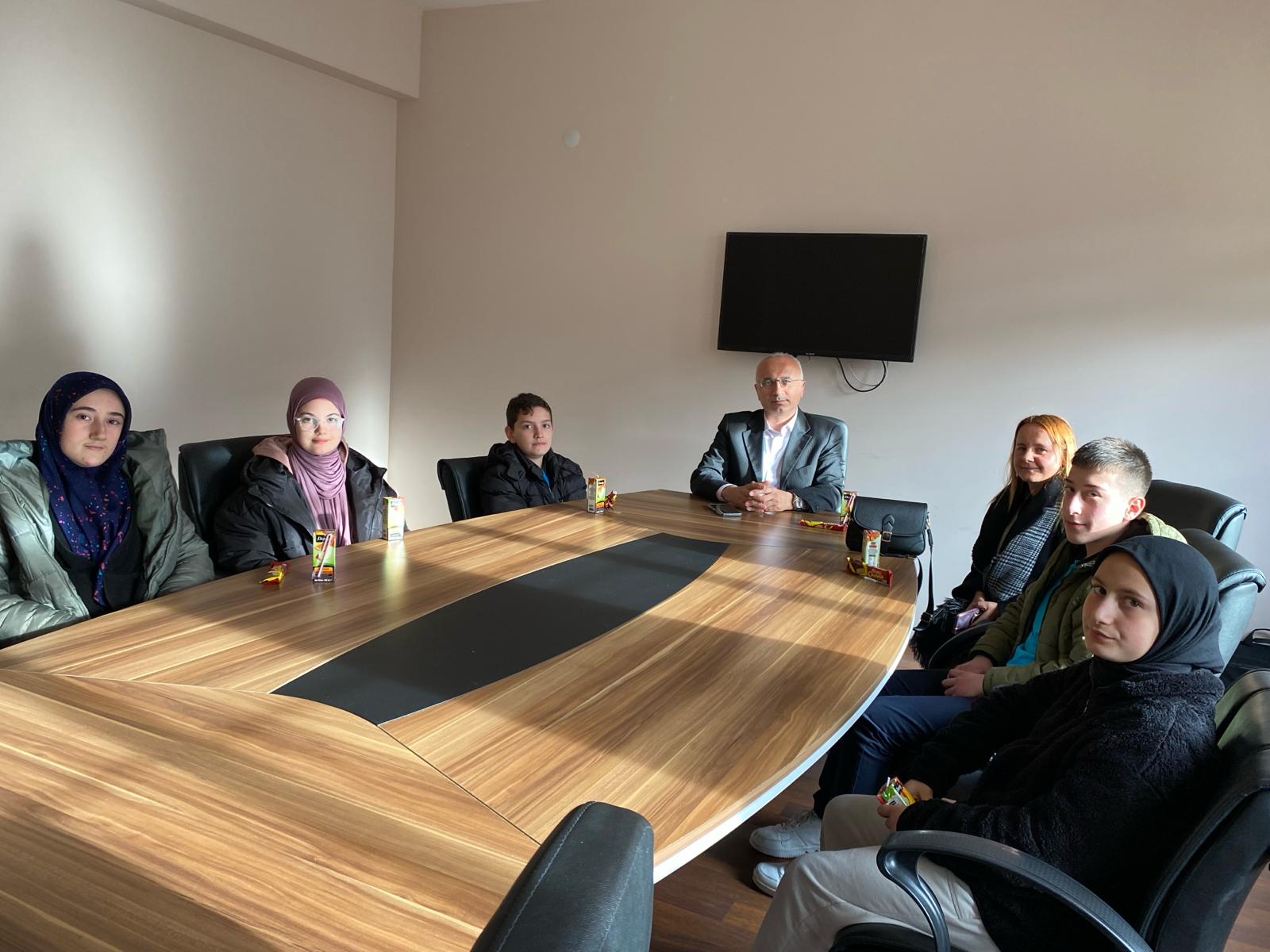 "Çevreye Duyarlıyım, Değerlerime Sahip Çıkıyorum" projesi kapsamında gerçekleştirilen Değerler Kulübü Etkinliği