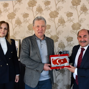 İl Müdürümüz Galip SÖKMEN, Çocuk Kuruluşumuza katkı sağlayan hayırsever iş insanını ziyaret etti - fotoğraf 1
