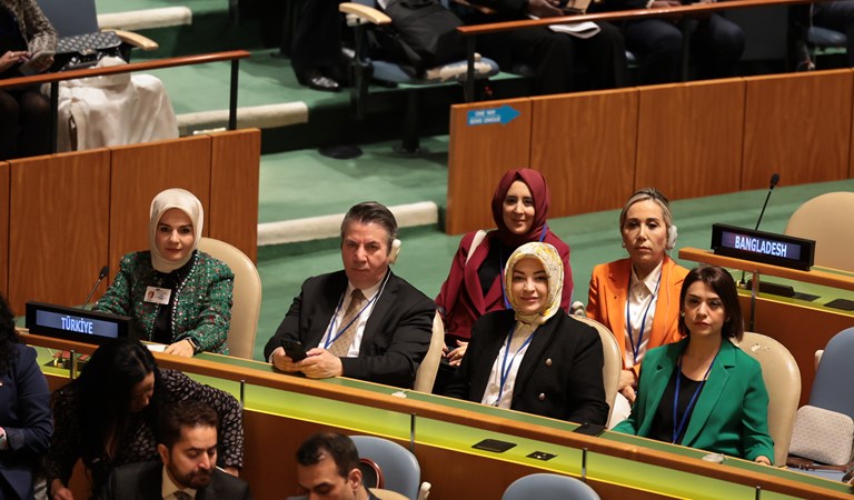 Bakanımız Mahinur Özdemir Göktaş, BM Kadının Statüsü Komisyonunun 68'inci Oturumu'na katılıyor
