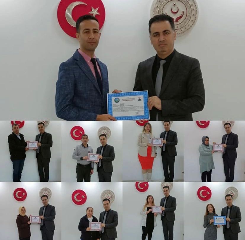 Başarı Belgeleri Takdim Edildi