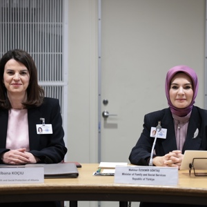 Aile ve Sosyal Hizmetler Bakanımız Göktaş, Bakanlığının Arnavutluk ve BM Kadın Birimi iş birliğiyle düzenlediği panelde konuştu - fotoğraf 1