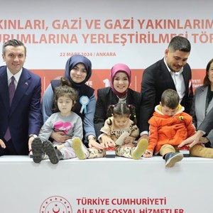 Bakanımız Göktaş, Şehit Yakını, Gazi ve Gazi Yakınlarının Kamu Kurum ve Kuruluşlarına Yerleştirilmesi Törenine Katıldı - fotoğraf 1