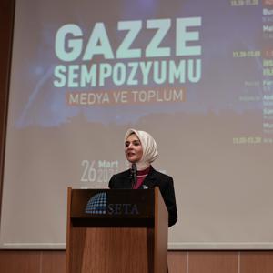 Bakanımız Mahinur Özdemir Göktaş "Gazze Sempozyumu: Medya ve Toplum" Programında Konuştu - fotoğraf 1
