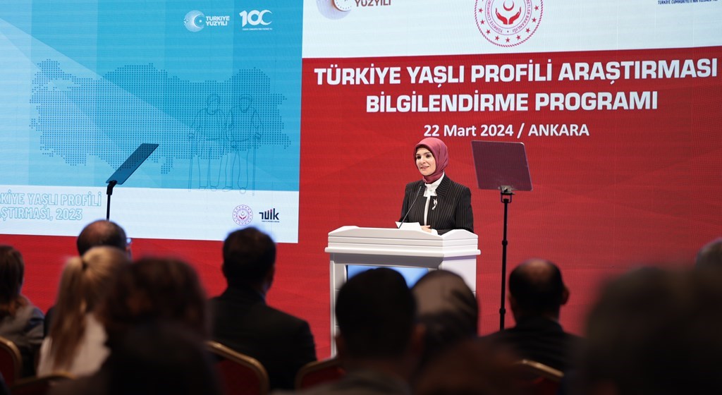 Aile ve Sosyal Hizmetler Bakanımız Göktaş, "Türkiye Yaşlı Profili Araştırması"nın sonuçlarını paylaştı