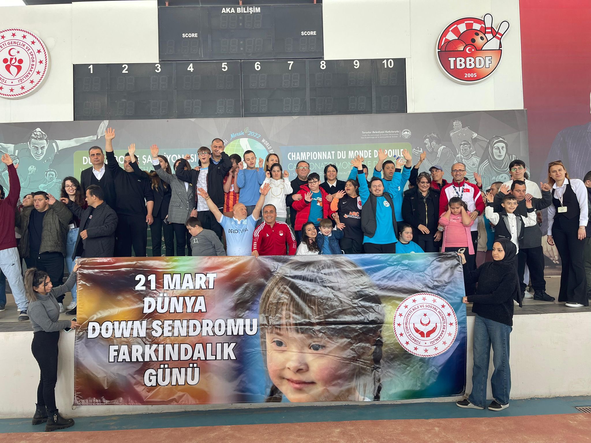 21 Mart Dünya Down  Sendromlular Farkındalık Günü nedeniyle İl Müdürlüğümüzce organize edilen İl Gençlik ve Spor Müdürlüğü’nün paydaş olduğu  özel ve resmi kuruluşlardan sporcuların katıldığı Bocce Şampiyonası düzenlendi. 