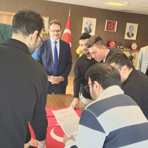 Daire Başkanlığımızda Görevli Aday Memurlar İçin Yemin Töreni Düzenlendi. - fotoğraf 3