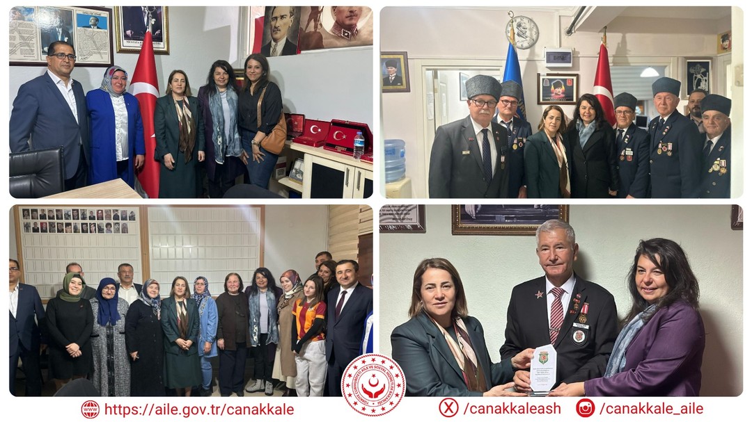 Bakan Yardımcımız Sayın Sevim SAYIM MADAK, Gazilerimiz Ve Şehit Yakınları İle İlimizde Faaliyet Gösteren Dernek Ve Vakıflarımızı Ziyaret Etti.