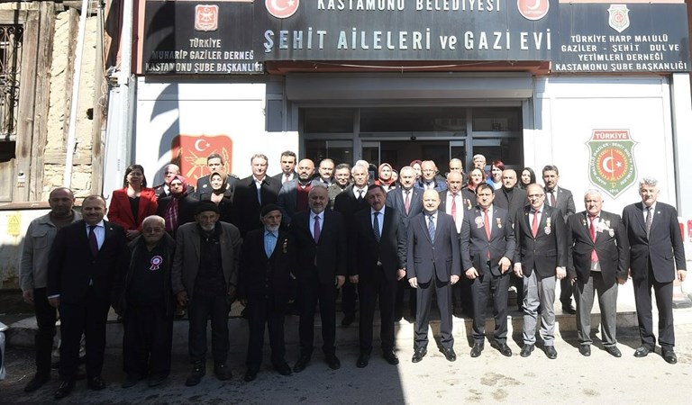 Türkiye Harp Malülü Gaziler Şehit Dul ve Yetimleri Derneği Ziyareti