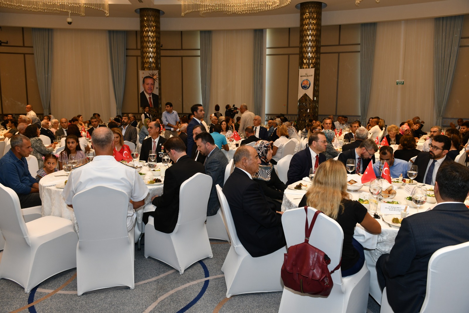 19 Eylül ''Gaziler Günü'' Münasebeti İle Şehit Ailelerimiz ve Kahraman Gazilerimiz Onuruna Verilen Yemeğe Katıldık