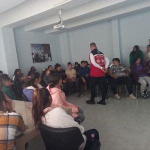 Türkiye Bağımlılıklar ile Mücadele ve Aile Eğitim Programları kapsamında "Teknoloji Bağımlılığı" eğitimi gerçekleştirildi. - fotoğraf 1