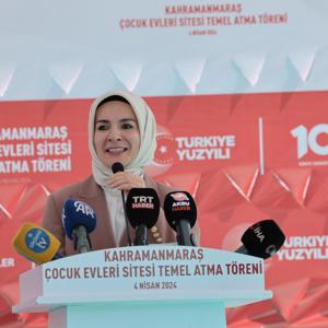 Aile ve Sosyal Hizmetler Bakanımız Göktaş, Kahramanmaraş'ta Önsen Çocuk Evleri Sitesi Temel Atma Töreni’nde Konuştu: - fotoğraf 1