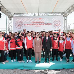Aile ve Sosyal Hizmetler Bakanımız Göktaş, Kahramanmaraş'ta Önsen Çocuk Evleri Sitesi Temel Atma Töreni’nde Konuştu: - fotoğraf 4