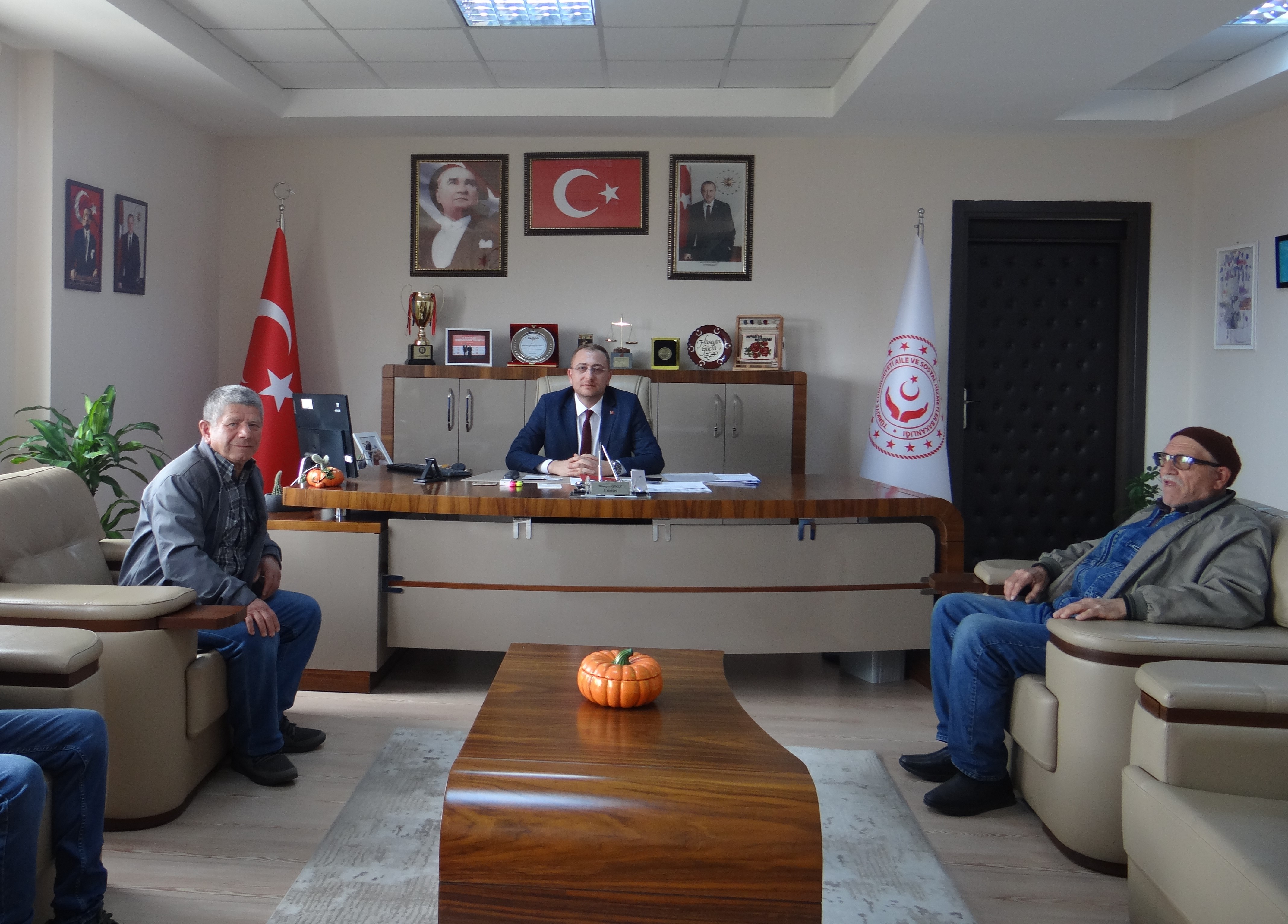 Şehidimiz J.Er Ramazan Yiğit'in babasını misafir ettik