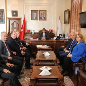 İl Müdürümüz Kemal Gümrükçü'den Büyükşehir Belediye Başkanı Halit Doğan'a ziyaret - fotoğraf 1