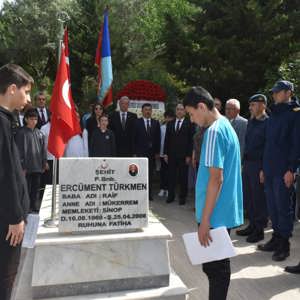 Şehit Binbaşı Ercüment TÜRKMEN Dualarla Anıldı - fotoğraf 2
