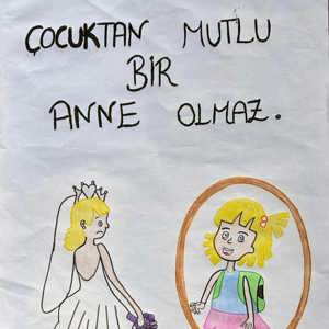 "ÇOCUK HAKLARI" TEMALI AFİŞ YARIŞMASI DÜZENLENDİ - fotoğraf 5