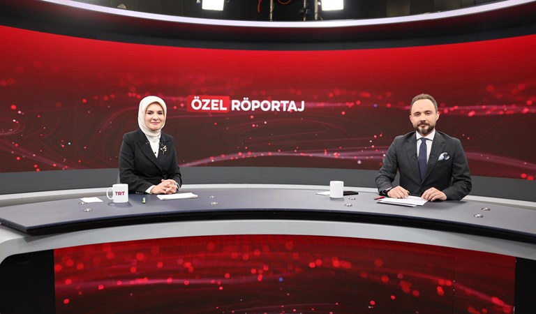Bakanımız Mahinur Özdemir Göktaş TRT Haber Canlı Yayına Katıldı