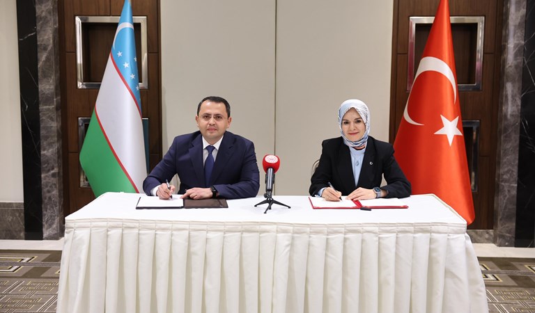 Türkiye ve Özbekistan arasında Sosyal Hizmetler Alanı’nda İş Birliğine İlişkin Mutabakat Zaptı” imzalandı