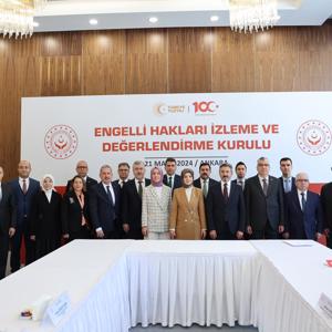 Aile ve Sosyal Hizmetler Bakanımız Göktaş, Engelli Hakları İzleme ve Değerlendirme Kurulu Toplantısı'na Katıldı - fotoğraf 3