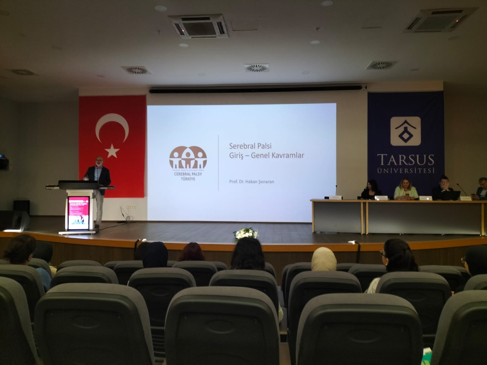 Tarsus Üniversitesi ve Türkiye Serabral Palsi Vakfı İşbirliğinde gerçekleşirilen Serebral Palsi'nin Tanı ve Tedavisinde Yenilikler konulu konferansına katılım sağlayarak  uzman hekimlerimizden değerli bilgiler aldık.