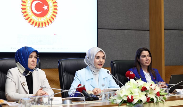 Bakanımız Mahinur Özdemir Göktaş TBMM Kadın Erkek Fırsat Eşitliği Komisyonunda Bakanlığın Çalışmalarını Anlattı: