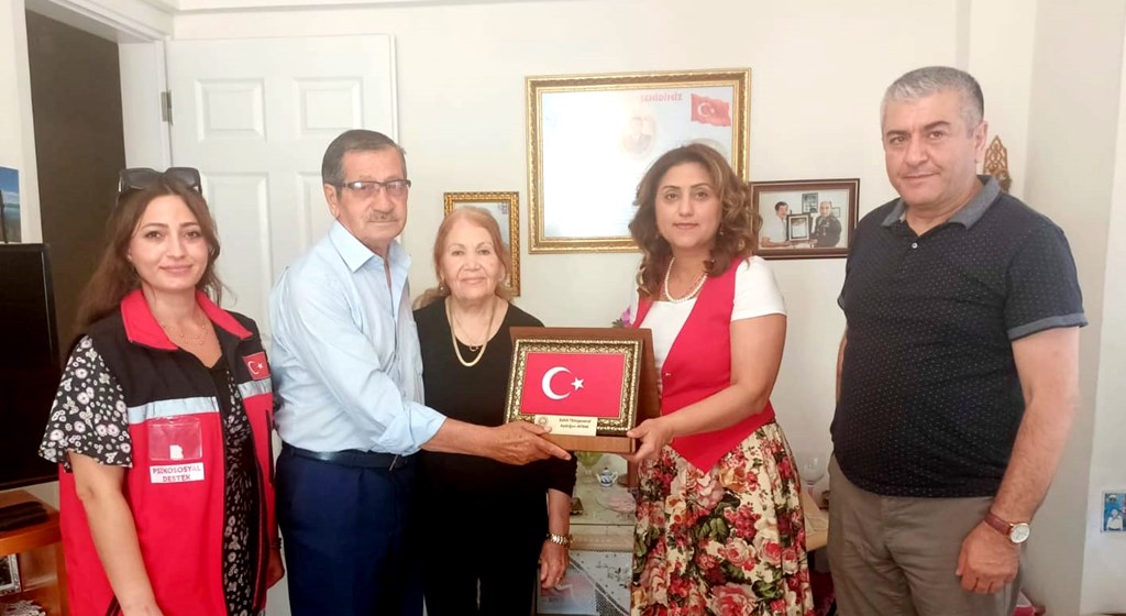 Şehit Aydoğan Aydın Ailesi'ne Ziyaret