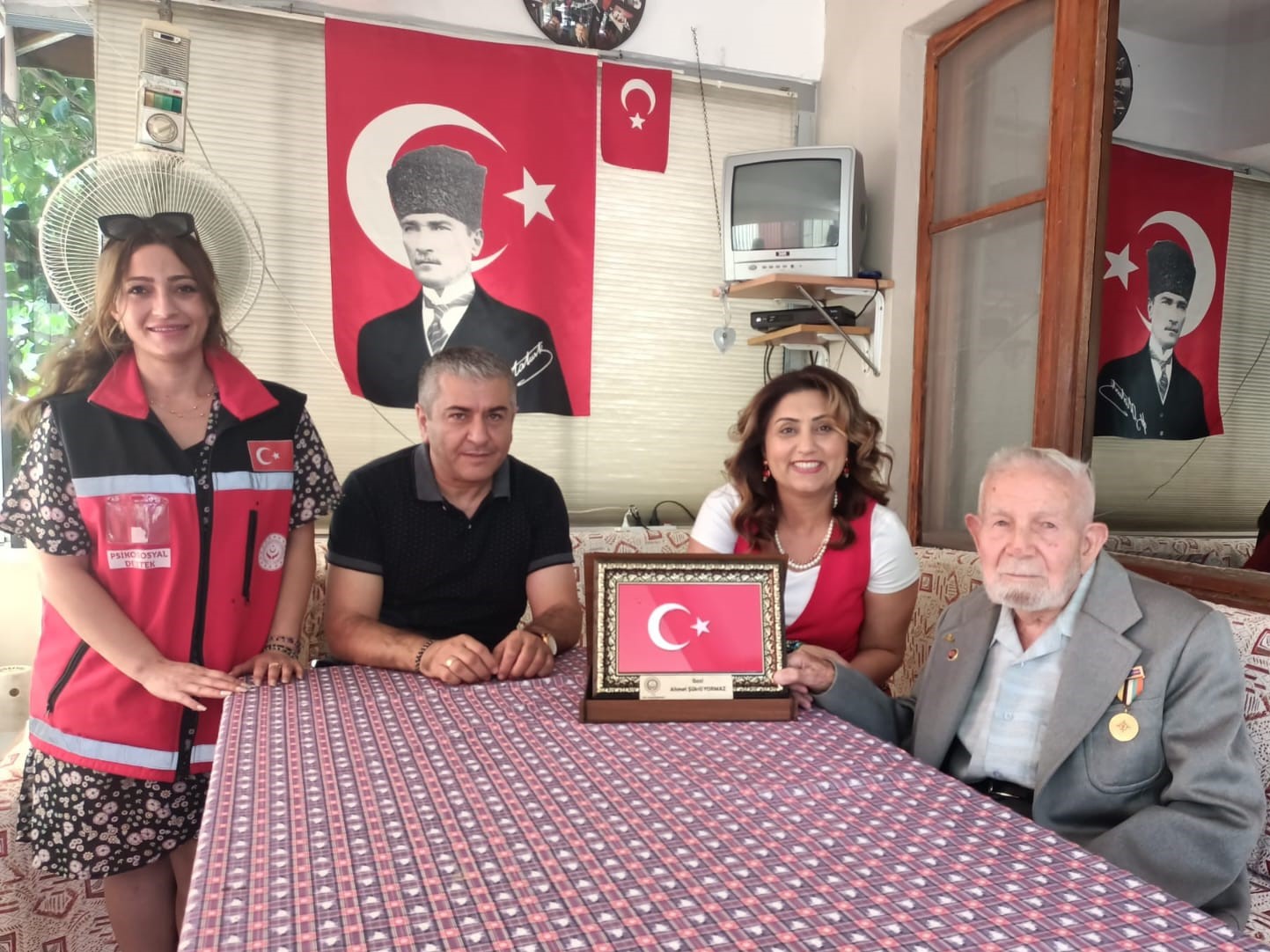 Gazi Ahmet Şükrü YORMAZ'a Ziyaret