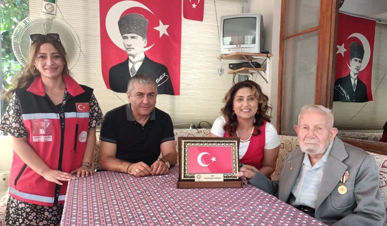 Gazi Ahmet Şükrü YORMAZ'a Ziyaret