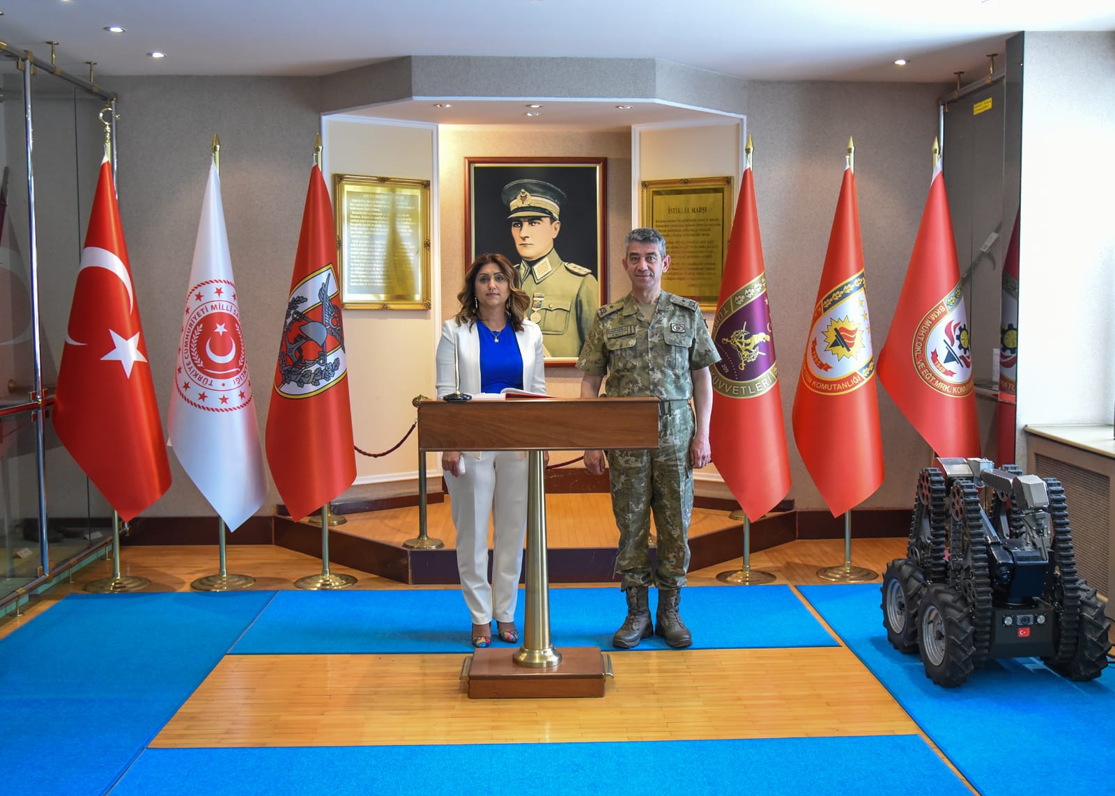 Sayın Tuğgeneral Mustafa Sadi KAHYAOĞLU'na Ziyaret