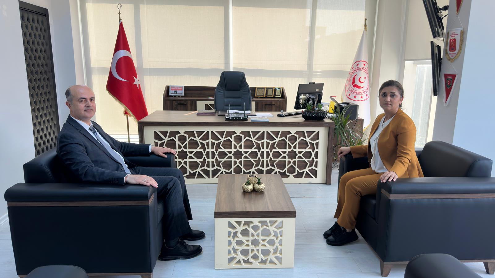 Altıeylül İlçe Milli Eğitim Müdürü, Kurumumuza Ziyaret Gerçekleştirdi