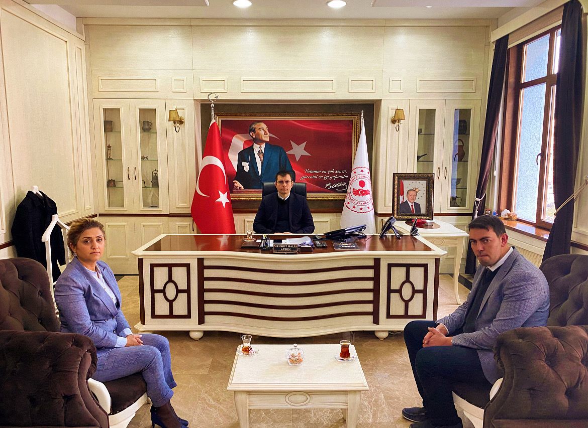 Bigadiç Kaymakamlığına Ziyaret