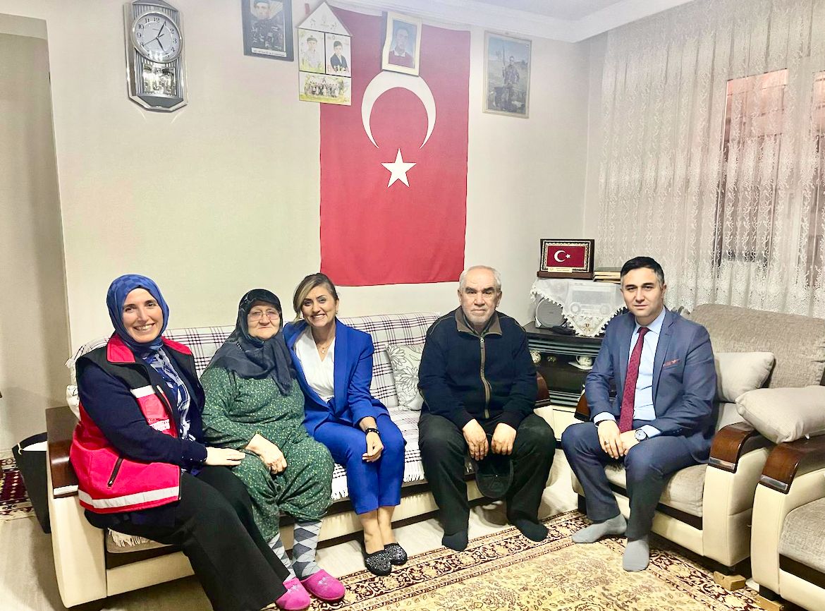 Şehidimiz Serkan ERAYDIN’ın Kıymetli Ailesine Ziyaret