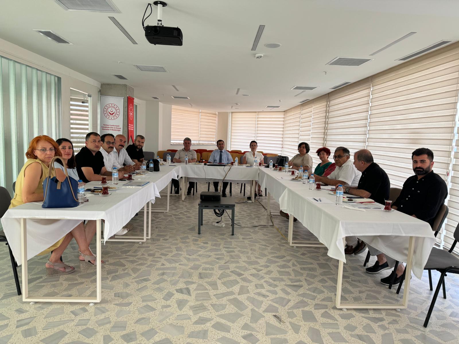 Kuruluş Müdürleri Toplantısı Gerçekleştirildi.